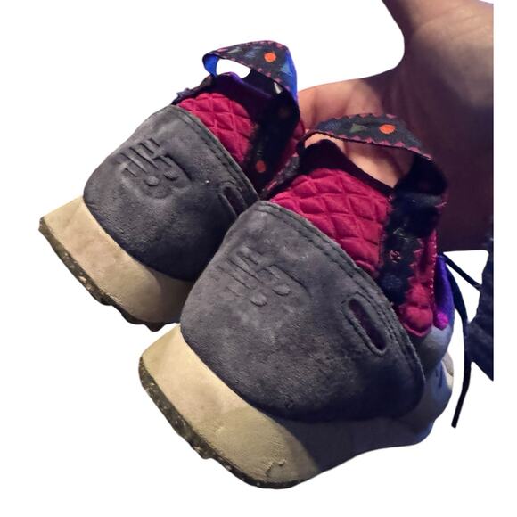 New Balance Trailbuster Mens 9.5 Camping hiking Navy/Tan - Picture 6 of 10